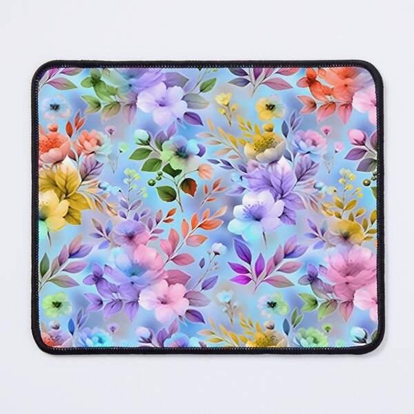 Item preview, A Vibrant Floral Pattern Infused with Soft Pastel Hues and Whimsical Touches of Nature’s Beauty designed and sold by Matt_Smith.