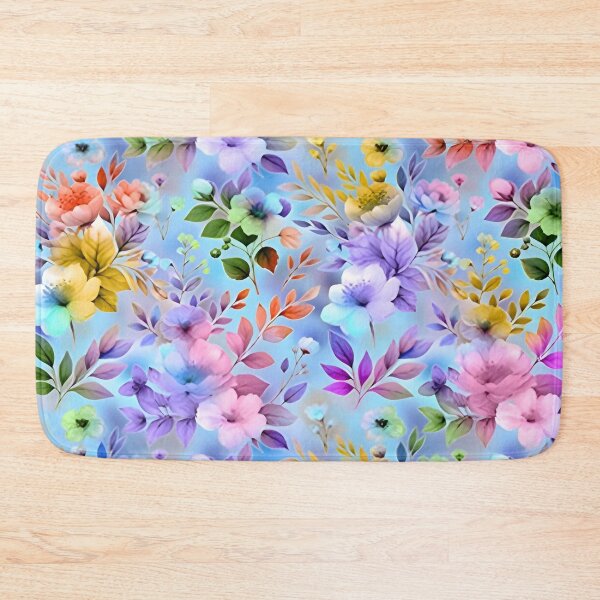 Item preview, A Vibrant Floral Pattern Infused with Soft Pastel Hues and Whimsical Touches of Nature’s Beauty designed and sold by Matt_Smith.