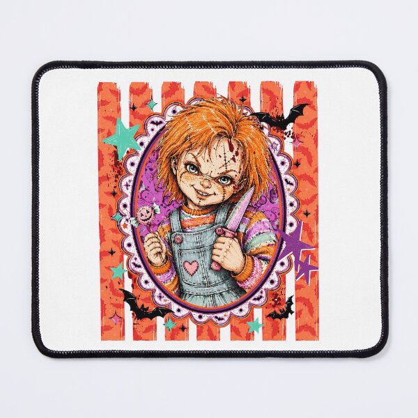 Item preview, Creepy Chucky Doll Halloween Horror Pop Art designed and sold by Christina70921.
