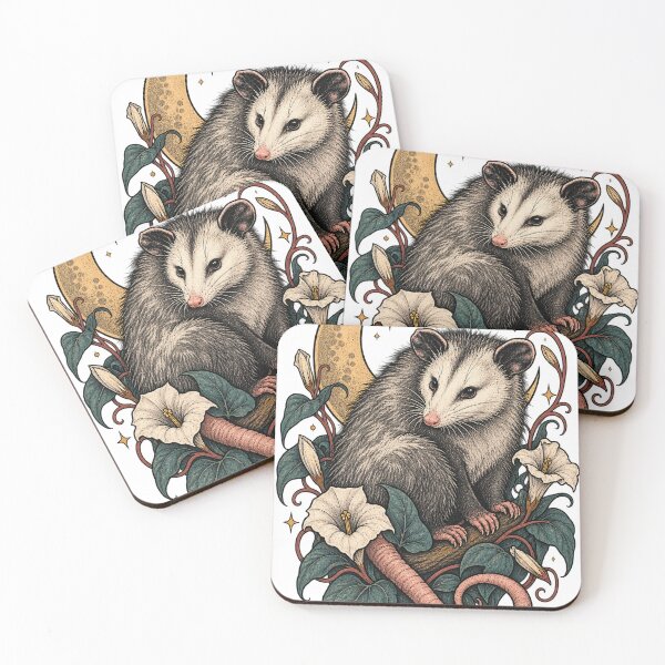 Item preview, Night Shift Opossum — Nocturnal Operations designed and sold by Urbantheseus.