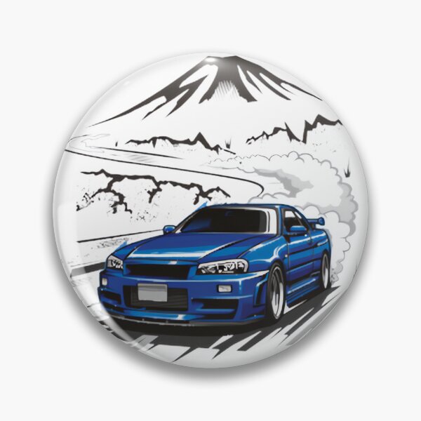 Artikelvorschau, Nissan Skyline GT-R R34 JDM-Design | Limitierte Auflage entworfen und verkauft von Hamoumi.
