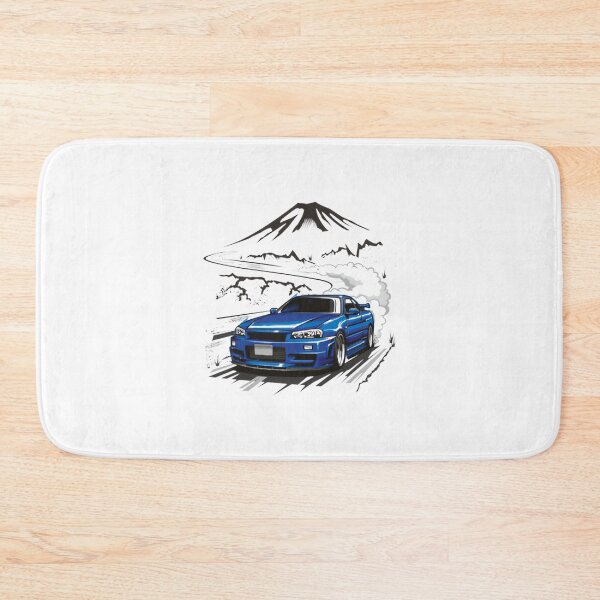 Item preview, Nissan Skyline Gt-R R34 Jdm Car Design | Limited Edition designed and sold by Hamoumi.