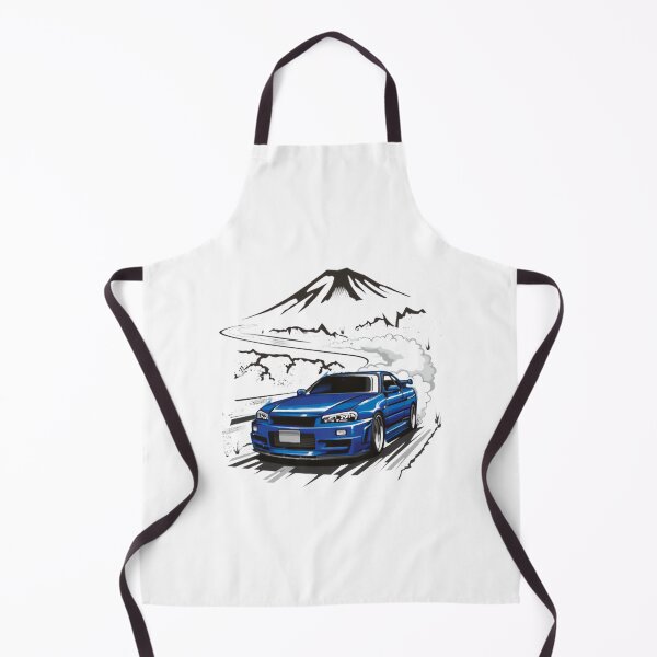 Item preview, Nissan Skyline Gt-R R34 Jdm Car Design | Limited Edition designed and sold by Hamoumi.