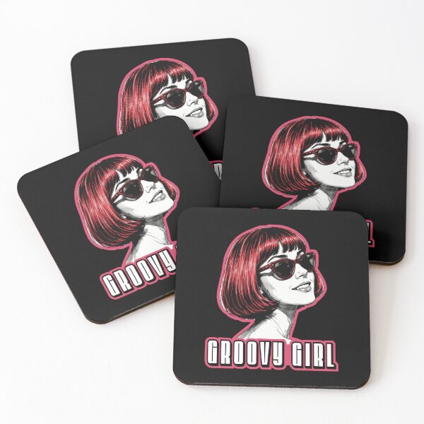 Item preview, Groovy Girl - Retro Pop Art Redhead Portrait designed and sold by THROUGH-LIFE.