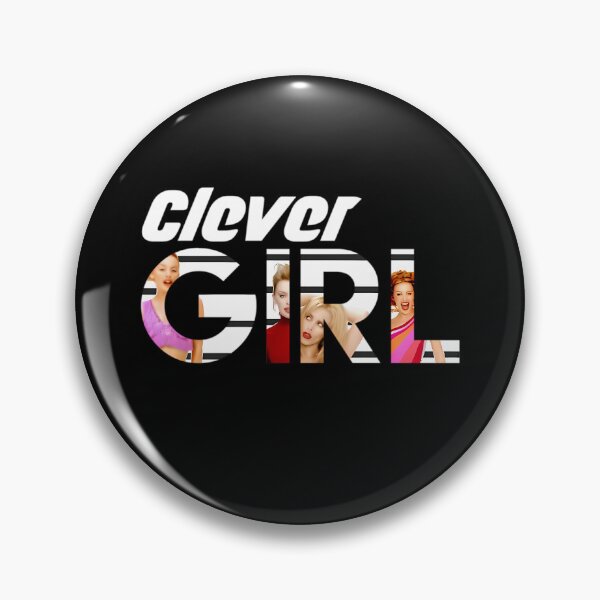 Item preview, Clever Girl Bold Lettering Pop Poster designed and sold by TER007.