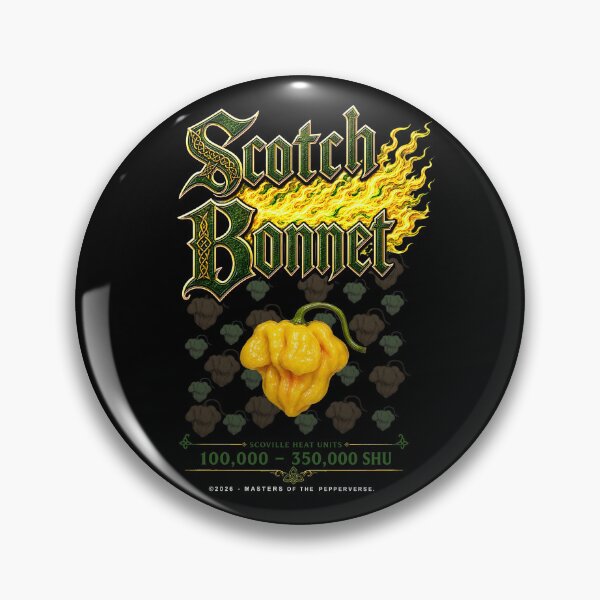 Item preview, Scotch Bonnet: Pepper & Scoville Heat Units designed and sold by Jessie Slamwhorella.