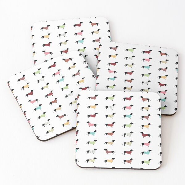 Item preview, Dachshund Pattern with Sweaters #502 designed and sold by Natural Collective.