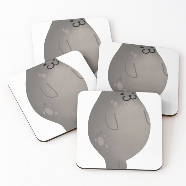 Item preview, Cute Mochi Seal - Round seal standing designed and sold by HectorYuTuvm.