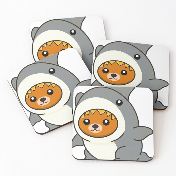 Item preview, Funny Animals CUTE Sharks Bear Kawaii designed and sold by HectorYuTuvm.