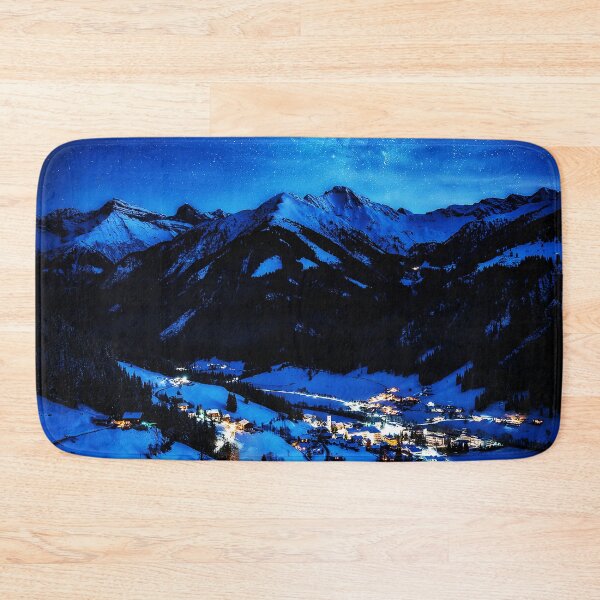 Item preview, Starlit Alpine Village designed and sold by Exodoi.
