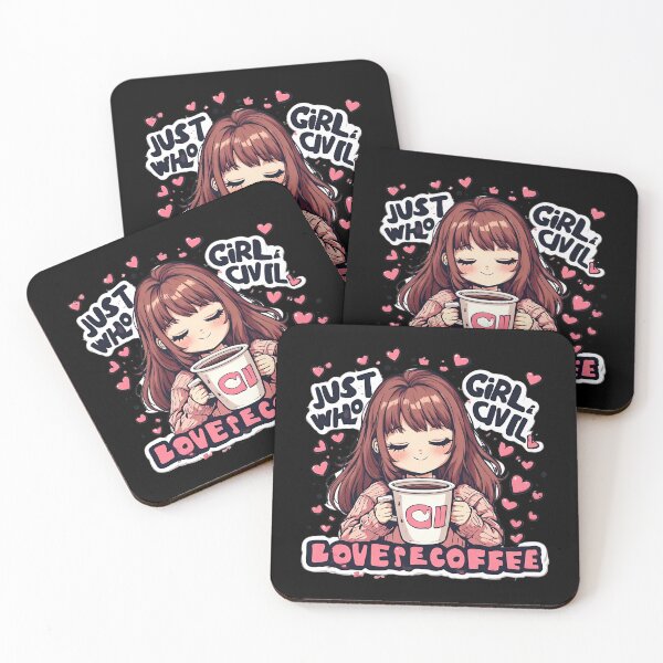 Item preview, Coffee Lover Girl designed and sold by Radhestore.