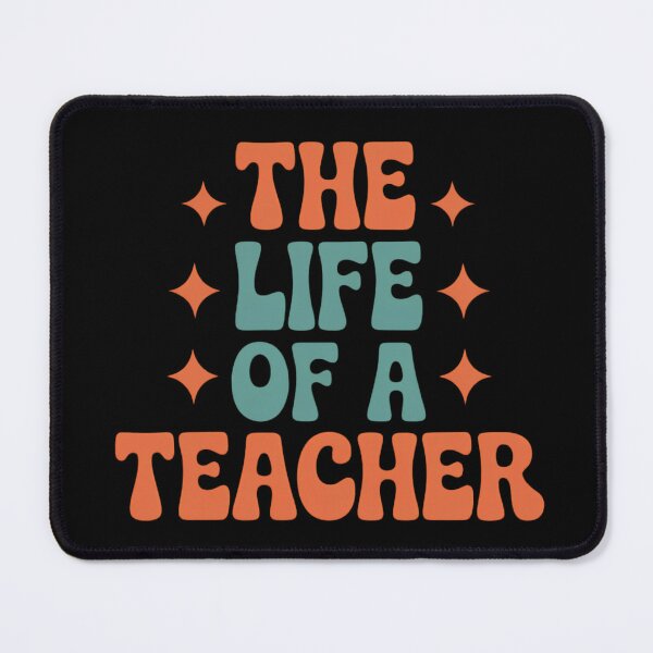 Item preview, The Life of a Teacher Retro Typography Funny Teacher designed and sold by Zizo-DR44.