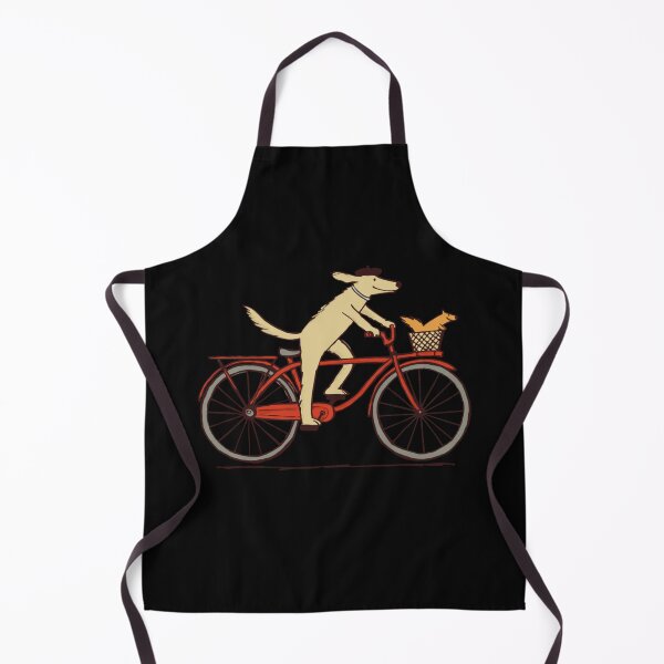 Item preview, Dog and Squirrel are Friends funny Animal Art Dog Riding a Bicycle designed and sold by HectorYuTuvm.