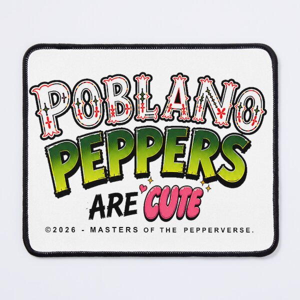 Item preview, Poblano Peppers Are Cute designed and sold by Jessie Slamwhorella.