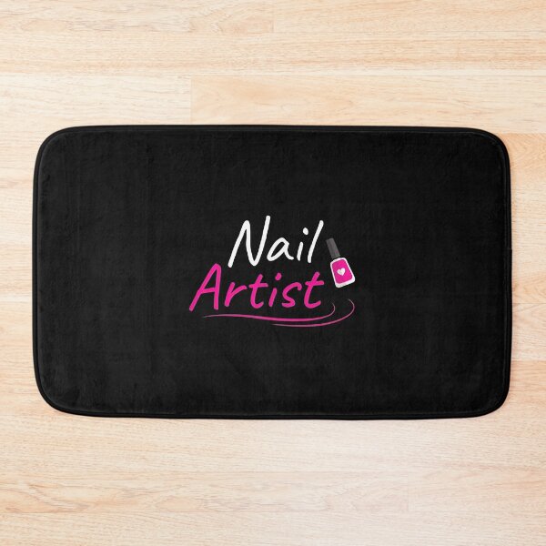 Item preview, Nail Artist Heart Polish Bottle Graphic designed and sold by fruscispake.