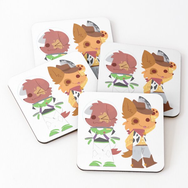Item preview, Cute Western Cowboy And Alien Friends Cartoon Artwork designed and sold by JohnGutie48727.