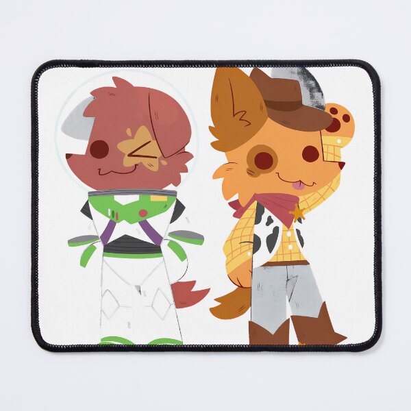 Item preview, Cute Western Cowboy And Alien Friends Cartoon Artwork designed and sold by JohnGutie48727.