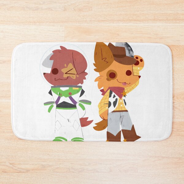 Item preview, Cute Western Cowboy And Alien Friends Cartoon Artwork designed and sold by JohnGutie48727.