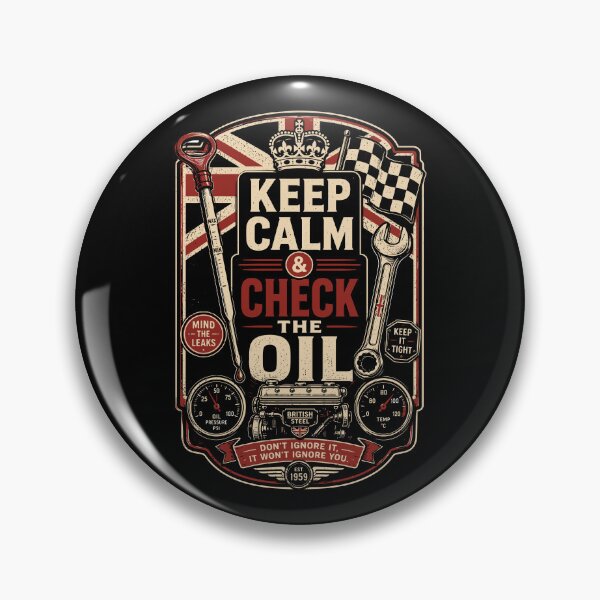 Item preview, Keep Calm & Check The Oil  designed and sold by RAS-77.