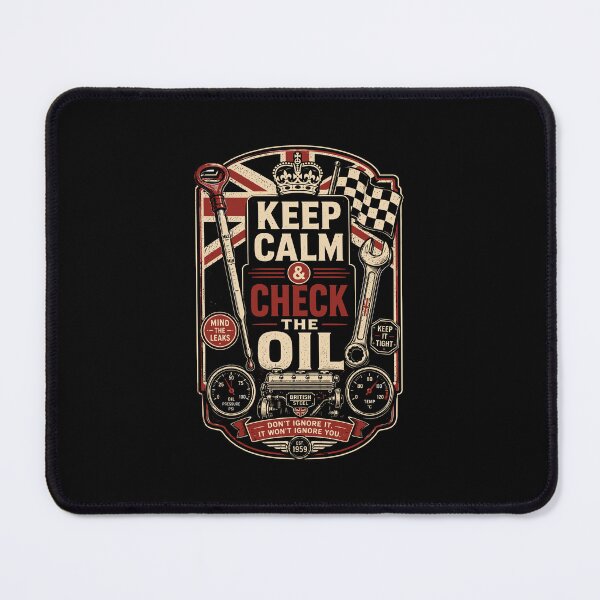 Item preview, Keep Calm & Check The Oil  designed and sold by RAS-77.