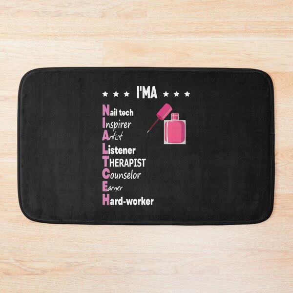 Item preview, NAIL TECH Acrostic Poem Nail Art Gift designed and sold by wn4uffgjz8h.