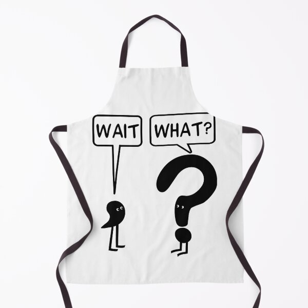 Item preview, Wait What Speech Bubbles Poster designed and sold by Blissful-USA.