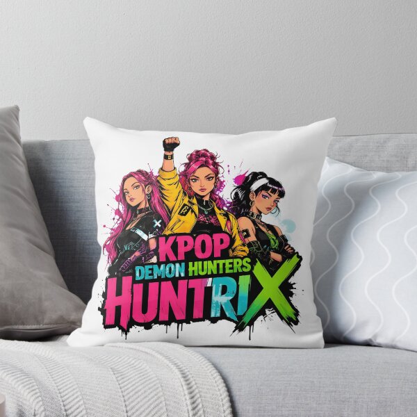 Item preview, KPop Demon Hunters Neon Pop Girl Trio Artwork designed and sold by DianeGran98068.