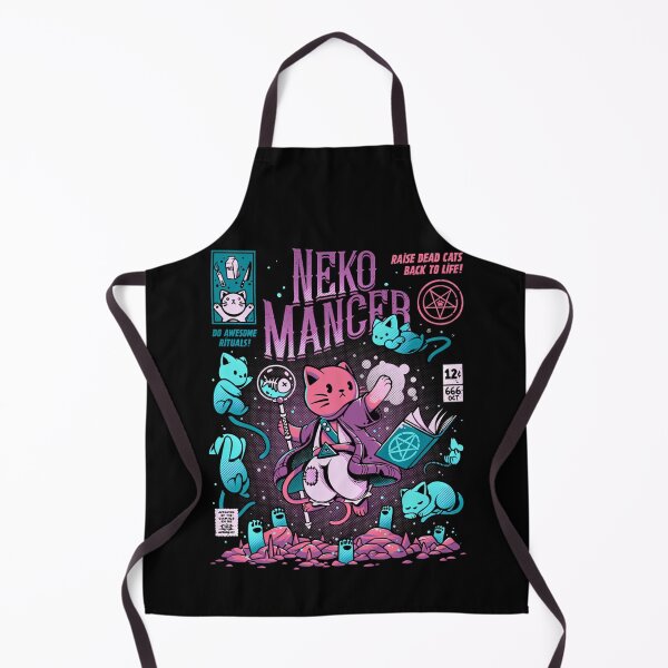 Item preview, Nekomancer Cat Magic Comic Book Poster designed and sold by Blissful-USA.