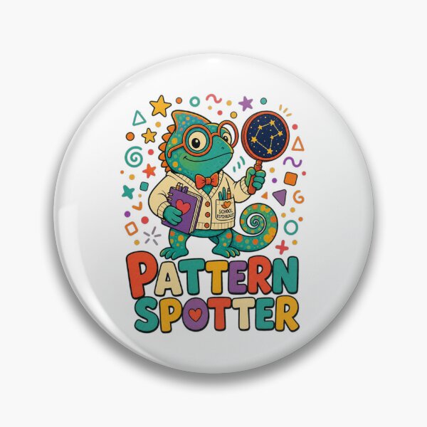 Item preview, Back to School Pattern Spotter | Funny Math Teacher Art designed and sold by Uglyandcute.