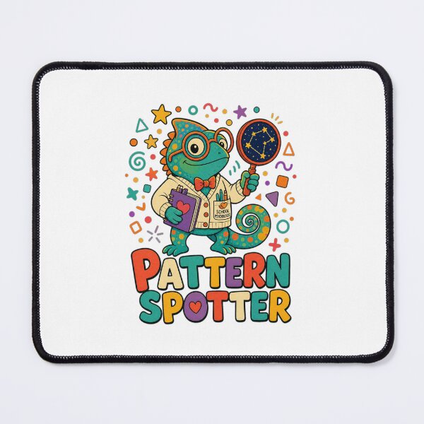 Item preview, Back to School Pattern Spotter | Funny Math Teacher Art designed and sold by Uglyandcute.