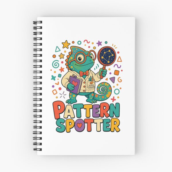 Item preview, Back to School Pattern Spotter | Funny Math Teacher Art designed and sold by Uglyandcute.