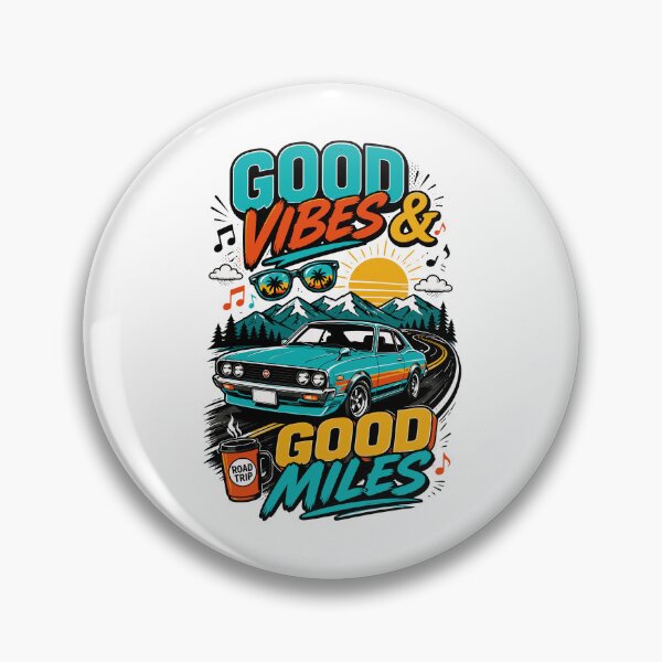 Item preview, Good Vibes & Good Miles designed and sold by RAS-77.