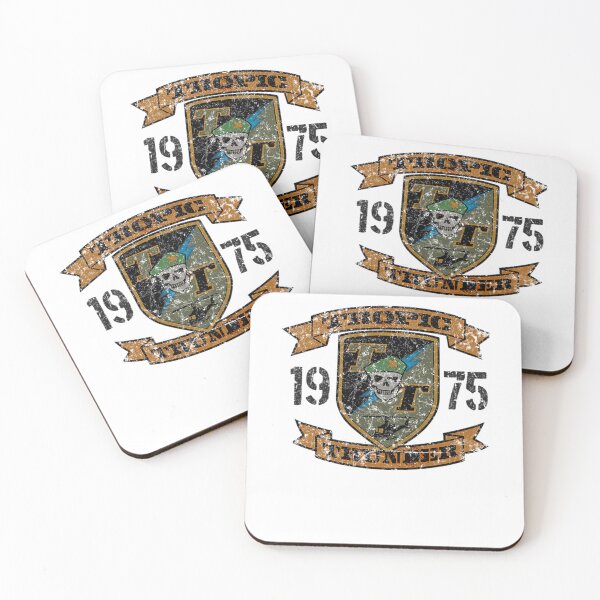 Item preview, Tropic Thunder 1975 Military Shield Poster designed and sold by Blissful-USA.