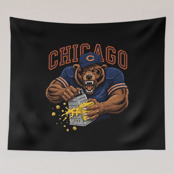 Item preview, Chicago Bear Cheese Grater Rivalry designed and sold by TanyaHami62664.