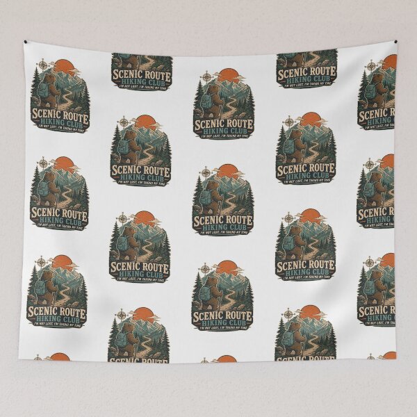 Item preview, Scenic Route Hiking Club – I’m Not Lost, I’m Taking My Time.” designed and sold by NinaCreator.