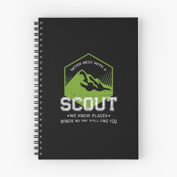 Item preview, Never Mess With A Scout Mountain Adventure Design designed and sold by fruscispake.