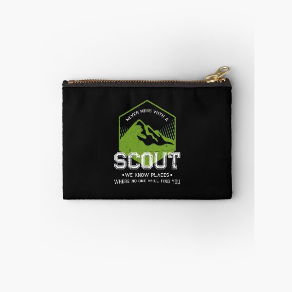 Item preview, Never Mess With A Scout Mountain Adventure Design designed and sold by fruscispake.