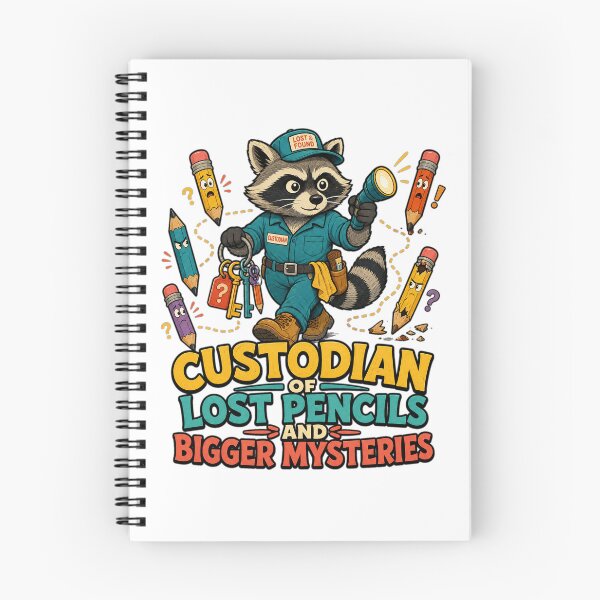 Item preview, Back to School Custodian of Lost Pencils | Funny School Staff Art designed and sold by Uglyandcute.