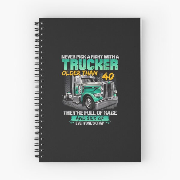 Item preview, Never Pick A Fight With A Trucker Older Than 40 designed and sold by wn4uffgjz8h.