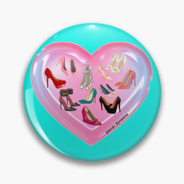 Item preview, Pastel Pink High heel Heart designed and sold by FetUphoria.