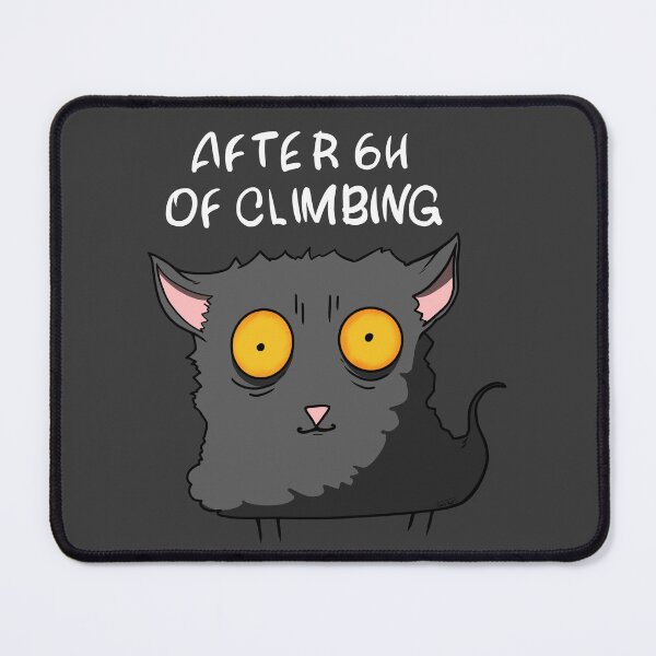Item preview, After 6 hours of climbing or bouldering - Super tired and look like rat designed and sold by Rain Ant.
