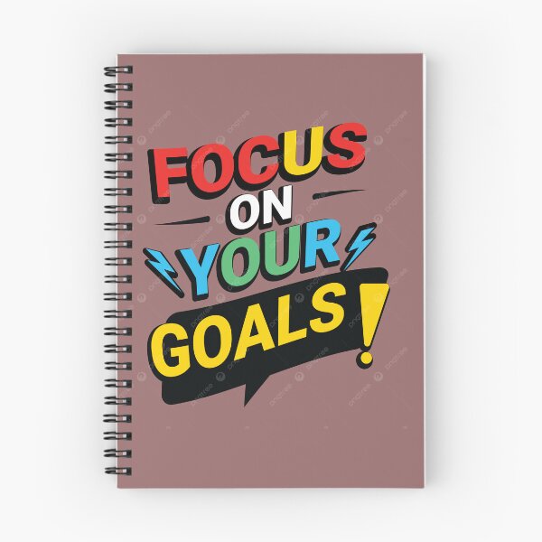 Item preview, Focus on Your Goal – Motivational Sticker T-Shirt designed and sold by Bhanukyatham.