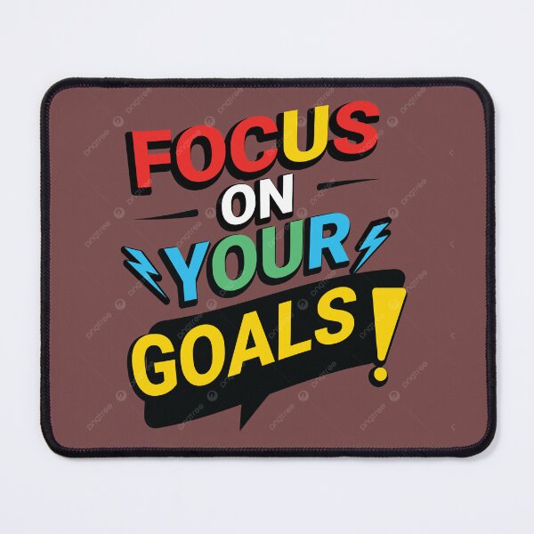 Item preview, Focus on Your Goal – Motivational Sticker T-Shirt designed and sold by Bhanukyatham.