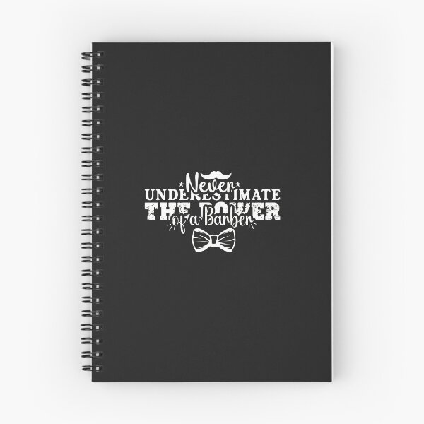 Item preview, Never Underestimate The Power Of A Barber Graphic designed and sold by wn4uffgjz8h.
