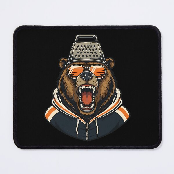 Item preview, Chicago Bear Cheese Grater Hat designed and sold by ArielRome60612.