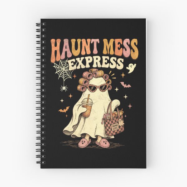 Item preview, Retro Haunt Mess Express Ghost Funny Halloween designed and sold by watanabeee.