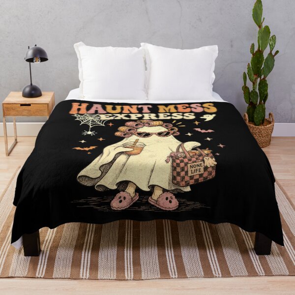 Item preview, Retro Haunt Mess Express Ghost Funny Halloween designed and sold by watanabeee.