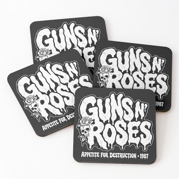 Item preview, Guns N Roses Appetite for Destruction 1987 Dripping Art designed and sold by JMS-Artvintage.