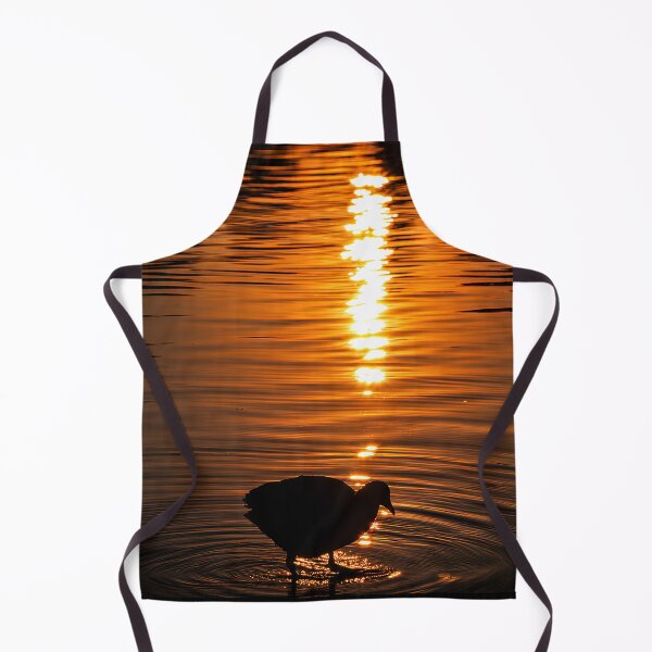 Item preview, Golden Hour Bird Silhouette Water Reflection designed and sold by Extravanganzza.