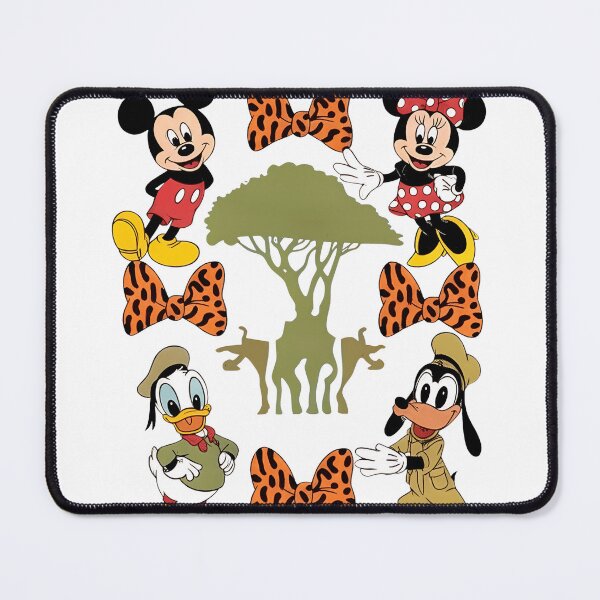 Item preview, Vintage Safari Mouse Friends with Leopard Print Bows designed and sold by TracyDenn85278.